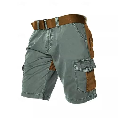 Generisch Herren Cargo Shorts aus Baumwolle | Bermuda Männer Sommerhose Männer Sommerhose Kurz Herren Schwarze Kurze Hose Herren Cargo Kurze Herren Hosen Sale Yakuza