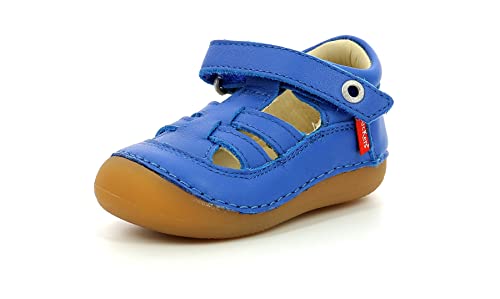 Kickers Jungen Unisex Kinder Sushy Mary Jane Schuh, Blau, 20 EU