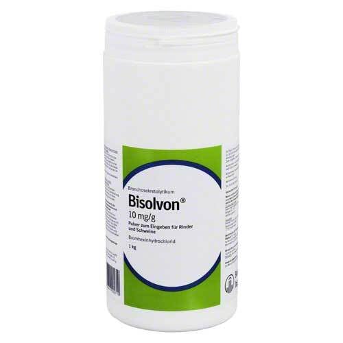 BISOLVON 10 mg/g Pulver f.Rinder/Schweine 1000 g