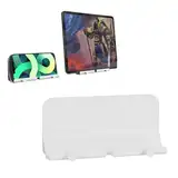 Handy Wandhalterung Ladehalterung, ABS Universal Handy Wandhalterung, Handy Wandständer mit Klebeband für Schlafzimmer, Wohnzimmer, Küche, Duschraum, Weiß