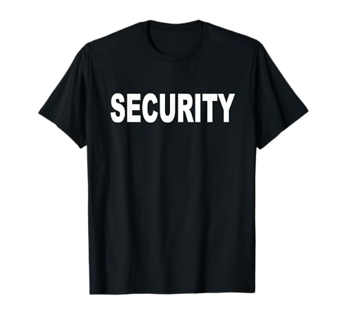 Security T shirt - Bodyguard - Wachdienst Shirt T-Shirt