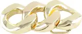 BELTINGER Gürtelschnalle Three Ring 4,0 cm | Buckle Wechselschließe Gürtelschließe 40mm Massiv | Wechselgürtel bis 4cm | Gold Glänzend