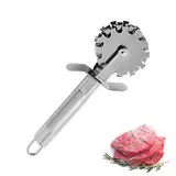 Fleischklopfer, Fleischzartmacher, Fleischroller, Meat Tenderizer Tool, Rolling Schnitzelklopfer, Rollentyp Fleischklopfer Hammer, Fleischrollen Aus Edelstahl, Für Steak, Huhn, Lamm, Fischfleisch