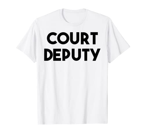 Gerichtsdienst T-Shirt