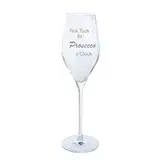 Dartington Tick Tock Seine Prosecco Uhr Prosecco Glas