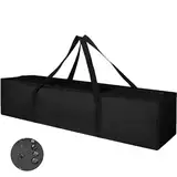 Tceapoo Tragbare Zeltstangentasche 100/120/150cm, wasserdichte Zeltstangen Tasche Gestängetasche Transporttasche Tragetasche, Camping Aufbewahrungstasche für Angelrute, Wohnwagen, Markisenrahmen