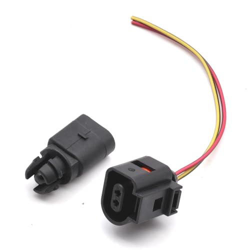 Außentemperatursensor für die Umgebungsluft Temperaturfühler mit Stecker Für VW Passat Polo Tiguan Jetta CC Golf BEETLE EOS Für Touareg Für SKODA YETI Superb Für Audi A4 A5 A6 A6 A7 A8 Q3 Q5 Q7 TT