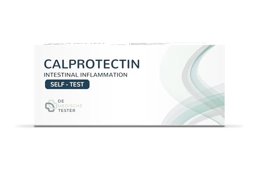 Calprotectin Test - The Tester® Calprotectin Selbsttest, Ergebnis in 15 Minuten - Zuverlässig & Präzise - Leichte Anwendung