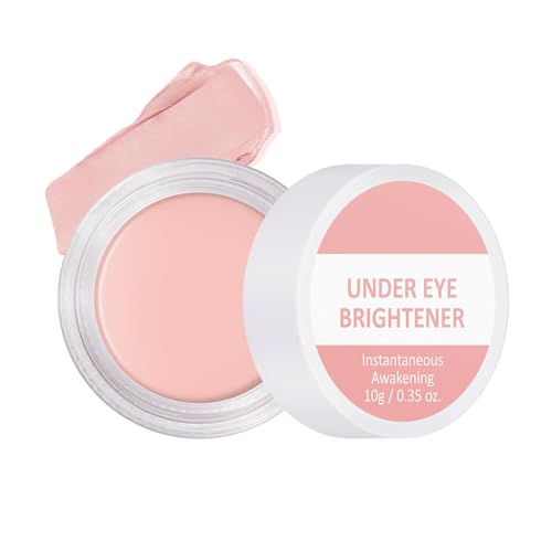 Under Eye Brightener, Augenpflege Concealer, Aufhellender Under Eye Color Correcting Mittlere Deckkraft, Feuchtigkeitsspendend Concealer Augenringe, Wasserfest & Langanhaltend Unteraugen Farbkorrektor
