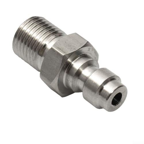 Zuverlässiger PCP-Schnellverbinder, 8 mm, Edelstahl-Füllnippel für HPA/N2-Tanks (M10)