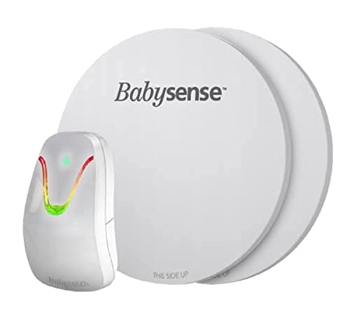 NEU BABYSENSE 7 Baby Atmungsmonitor mit 2 Sensormatten unter der Matratze. Medizinisch zugelassenen!