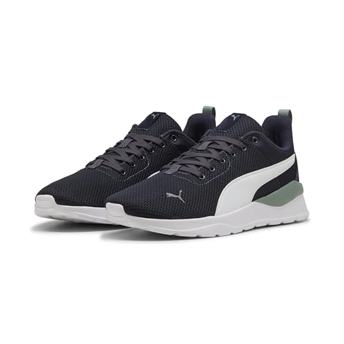 PUMA Unisex ANZARUN LITE Sneaker, New Navy White-CAST Iron, 43 EU