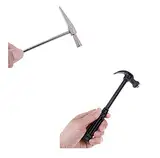 Mini 1pc Claw Hammer Holzverarbeitung Nagel Puncher Metal Hammer/Kleineisenhammer Uhrmacher - Handwerkzeug Notfall Flucht Nützlich und praktisch