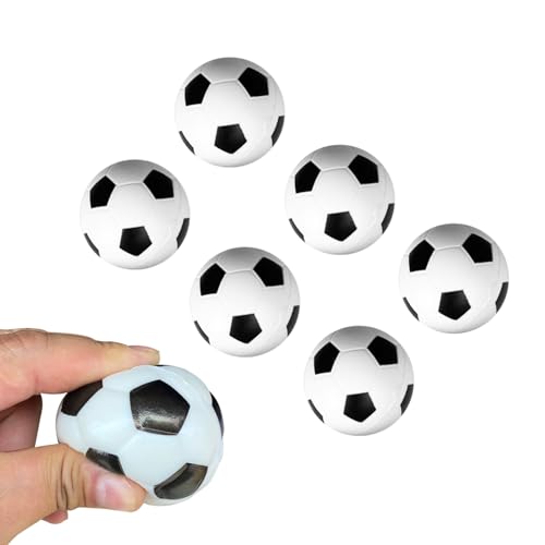 6 Stück Schaumstoffball Softball Fußball Mini Fussball Schaumstoffball Football Antistressball Kinder Kleiner Schaumstoff Ball Klein Softbälle Stressball Schaumstoffbälle Stressbälle Weich Fußbälle