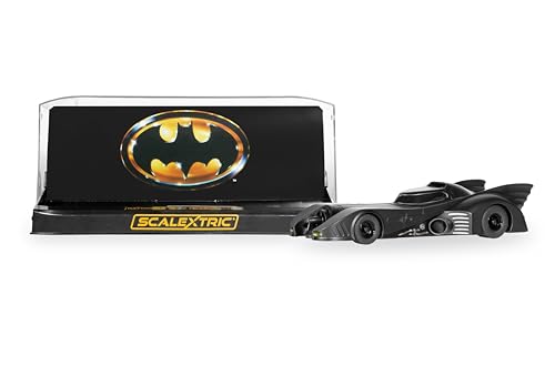 Scalextric C4492 1:32 Batmobile 1989 HD - Slotcar, Rennbahn, Auto für Rennbahn, Rennbahnauto, Rennbahn, Kinderspielzeug, Zubehör für Rennbahnen