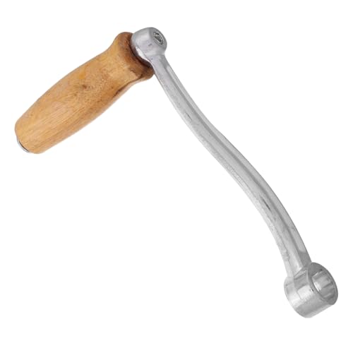 HEALEEP Manuelle Edelstahl Fleischmühle Handkurbel Mit Holzgriff Für Einfache Zubereitung Von Wurst Und Lebensmitteln Robuster Fleischzerkleinerer Für Küche Und Zuhause