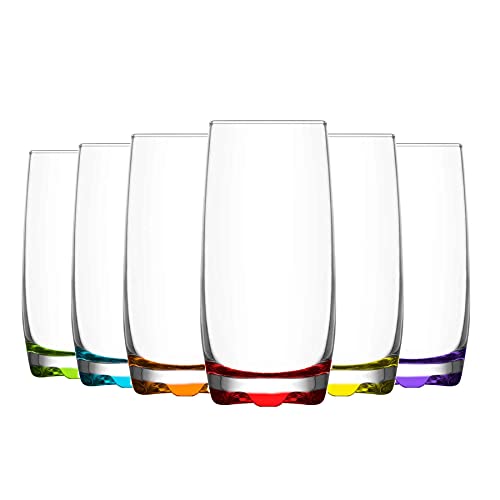 Lav Adora Highball -Brille - 390ml - Multicolour - Pack Von 6