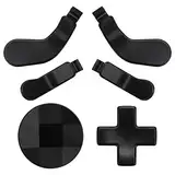 EEEKit 4pcs Trigger Paddles und 2 Metall D Pads für Elite Controller Serie 2, Metall Edelstahl Paddles Ersatzteile,Elite Kit Kompatibel mit Xbox One Elite Controller Serie 2