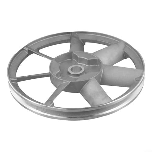 Kompressor Motor Riemenscheibe, Luftkompressor Motor Riemenscheibe Schwungrad Riemenantrieb Riemenscheibe Metall Keilriemen Riemenscheibe Set Single Groove Fixing Loch für Luftpumpe