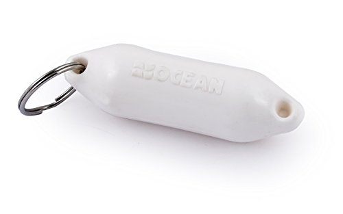 wellenshop Schlüsselanhänger Ocean Fender weiß schwimmfähig