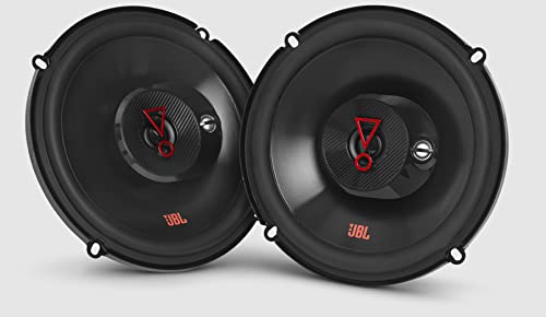 JBL Stage3 637F 3-Wege Auto Lautsprecher Set von Harman Kardon - 225 Watt Autolautsprecher - 2 stück Car HiFi Box groß 16cm - 165mm - 6,5 Zoll ohne Grille Abdeckung