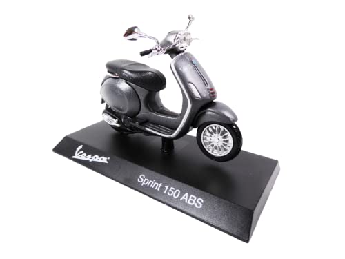 OPO 10 - Sammlung Miniaturroller 1/18 kompatibel mit Piaggio Vespa Sprint 150 ABS grau - 2014 - Ves1004