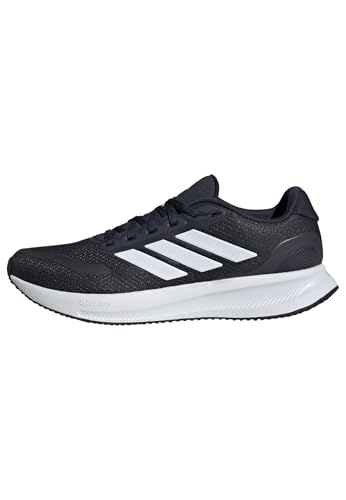 adidas Herren Runfalcon 5 Running Shoes Laufschuhe, Legend Ink/Cloud White/Core Black, 45 1/3 EU