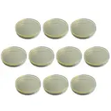 UKCOCO 10 Stück Agar Petrischplatten, Platten aus Kunststoff, Petroleumplatten, Agar R2a Petroleumplatten, Verwendung und Agar Medien Biologische Bestimmungsgeräte