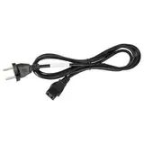 vhbw Netzkabel Schutzkontaktstecker kompatibel mit Revox A76, A77, A78, B225, B77 - C9 Buchse, 2 m