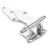 POPETPOP Zinklegierung Scharnier für Industrieöfen Kühlhaus Türen Robust Langlebig Vielseitige Anwendung für Außentüren Gefrierschränke Einfache Installation Höhe