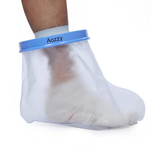 Aozzy super Wasserdichter Gips und Verbandschutz zum für Bad & Dusche (Erwachsener Fuß)…