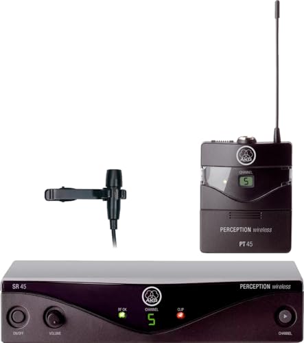 AKG AKGPW45PSETISM Drahtlos Mikrofonsystem für Präsentation/Moderation/Theateraufführung