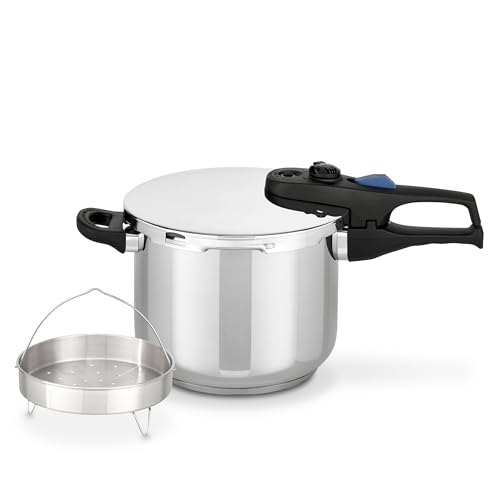 ELO 99388 Schnellkochtopf Praktika XS 2.7 Liter, 18 centimeters, Edelstahl, Silber
