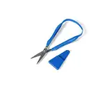 Sammons Preston Easi-Grip Scissors with Pointed Tip, 1.75" Blade, Lightweight and Easy to Use Scissors for Cutting, 4.5" Long Scissor for Children, Elderly, Disabled, Easy Grip Safe Handle Scissors