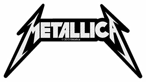 Unbekannt Metallica Aufnäher - Metallica Logo Cut Out - Metallica Patch - Gewebt & Lizenziert !!