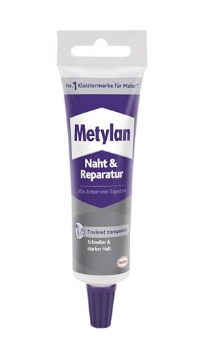 Metylan Naht- und Reparaturkleber, für die Verklebung von Tapeten bei überlappenden Nähten und Reparaturklebungen, 1x60g