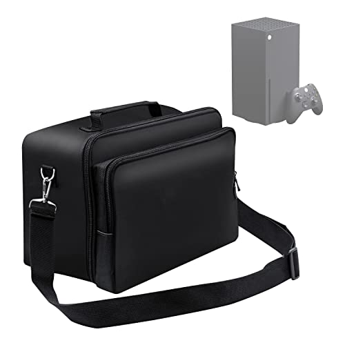 Mcbazel Xbox Serie X Konsole Tasche Aufbewahrungstasche Schutztasche für Spielkonsolen Reisetasche für Xbox Series X Konsole - Schwarz