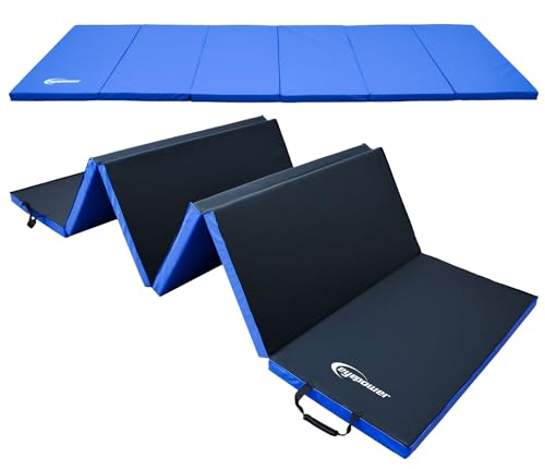 eyepower 300x100 Klappbare Turnmatte für Zuhause - Gymnastikmatte Dicke 5cm - Weichbodenmatte Klappbar - Turnmatte Kinder Outdoor Sport Matratze Sportmatte Klappbar Fitness Matte Yogamatte Dicke 5cm