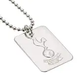 Tottenham Hotspur F.C. Silver Plated Dog Tag & Chain