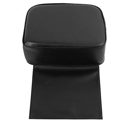 Barber Sitzerhöhung für Kinder, schwarz, Salonsitz, Schönheitssalon, Spa, Friseurstuhl, 19.29"L x 12"W x 6" H Schwarz