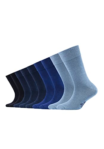 s.Oliver Kinder Socken, 9er Pack - Gr. 23-26 - Blue