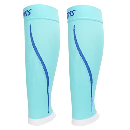 Kalbkompressionshülle, Schienbein -Schiene -Kompressionshülle Atmungsaktive Reduzierung der Schmerzfeuchtigkeit Dochte Linderung Schwellungskompressionsbein Hülle Fußlose Beinbamm Socken Socken (XXL)