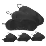 SOPOTUTU 12 Stück Werwolf-Augenmaske Blindfalten Für Babyparty-Spiel Augenmasken Blinde Falten Nachtkönig-Maske Für Spiele Black Stoff