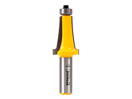 Yonico 18153 1-1/4-Inch Louver Slat Router Bit 1/2-Inch Shank