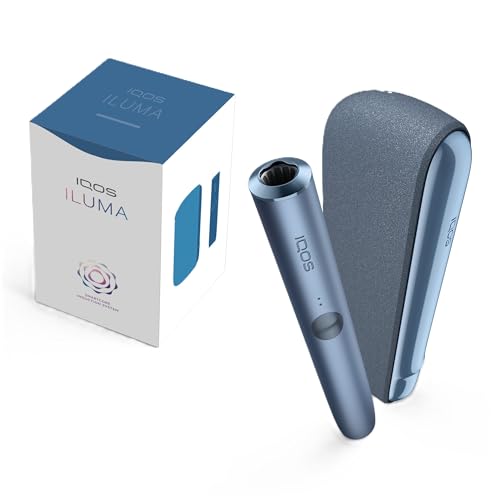 IQOS ILUMA Kit Azure Blue - Tabakerhitzer (in 5 Farben) - für TEREA Tabaksticks - unsere beste Alternative zur Zigarette