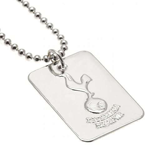 Tottenham Hotspur F.C. Silver Plated Dog Tag & Chain