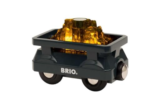 BRIO 33896 Goldwaggon mit Licht