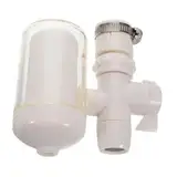 KOCKSHION Küchenarmatur Wasserfilter Transparente Wasserreinigungsanlage mit Einfachem Effektiver Filtration für Sauberes Trinkwasser für Bad ohne Werkzeug