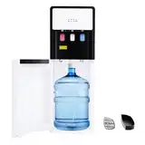 ACROSSPART Bodenstehender Wasserspender Kalt Heiß Doppelfunktion Elektrisch Heißwasserspender Heißwasserspender mit Thermostat-Schutzfunktion Water Dispenser für Büro, Häuser, Küchen