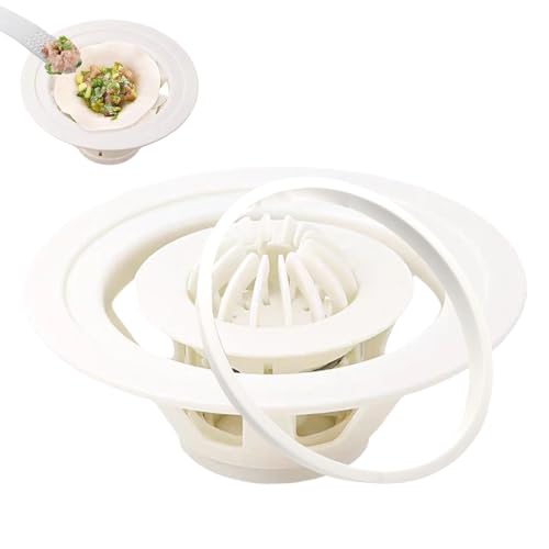 Chinesische Baozi-Maker-Maschine, Baozi-Maker-Maschine, Baozi Maker Formen Knödelpresse Knödel-Maker-Baozi-Form, Knödel-Dampfgarer, Küchenhelfer, Teigkuchen-Dampfbrötchenform 18 X 9 Cm